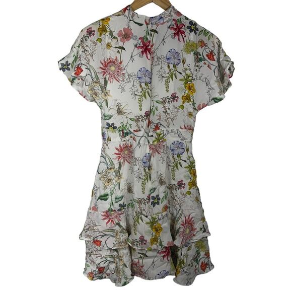 Parker Natalie Dress in Sangria Size 2 - Picture 4 of 14